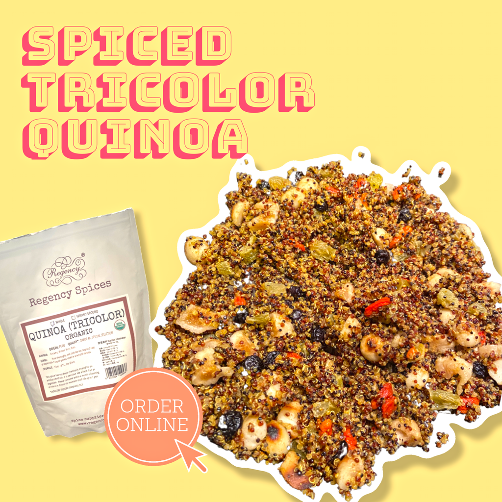 Spiced Turmeric Tricolor Quinoa 薑黃香料三色藜麥