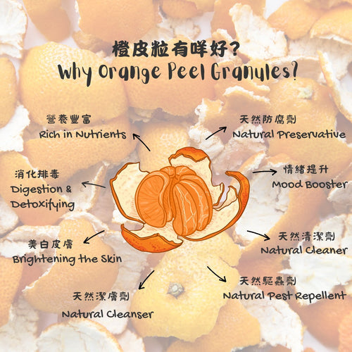 橙皮粒有咩好? Why Orange Peel Granules?