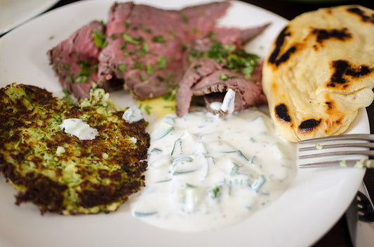 Indian dips: Cucumber Yoghurt Raita