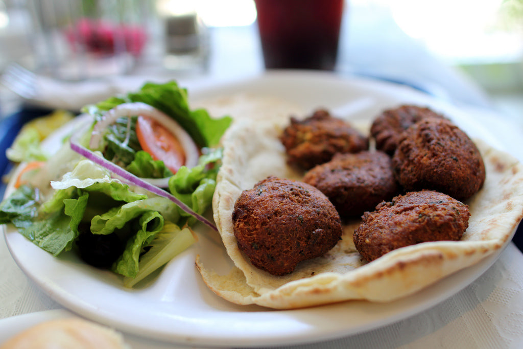 Falafel infused with Ras El Hanout