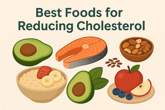 Best Foods for Reducing Cholesterol 降低膽固醇的最佳食物