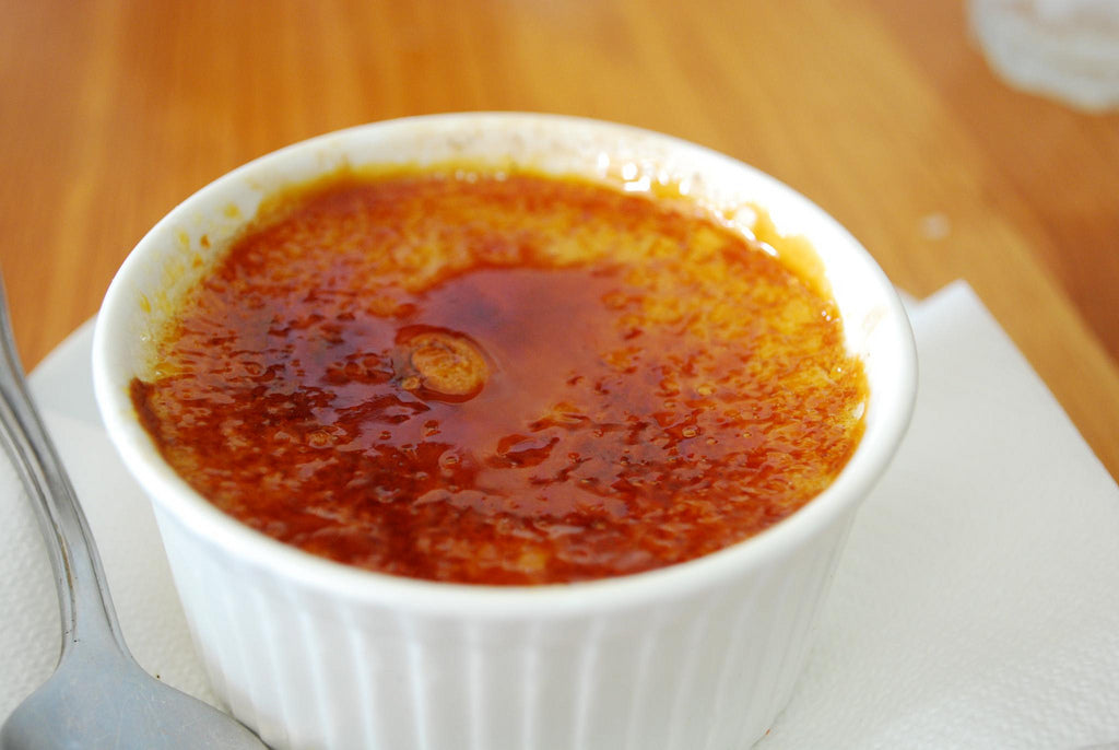 Full flavoured Vanilla pod Crème Brûlée recipe