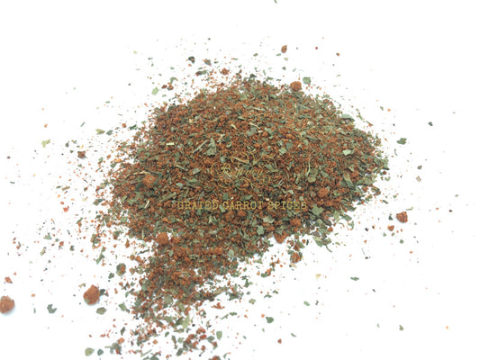 磨碎胡蘿蔔香料混合